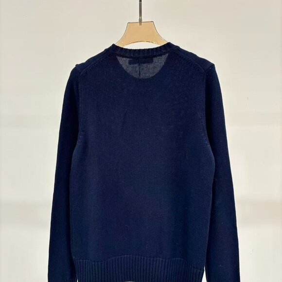 Brand new with tags, POLO Ralph Lauren blue wool tweed coat, Polo Bear sweater - Picture 2 of 6